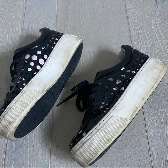 Kenzo black platform sneakers - Picture 2 of 6